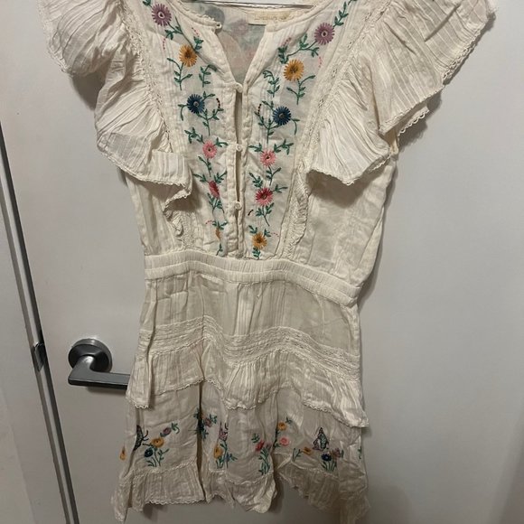 LoveShackFancy Embroidered Romy Dress - Picture 6 of 9